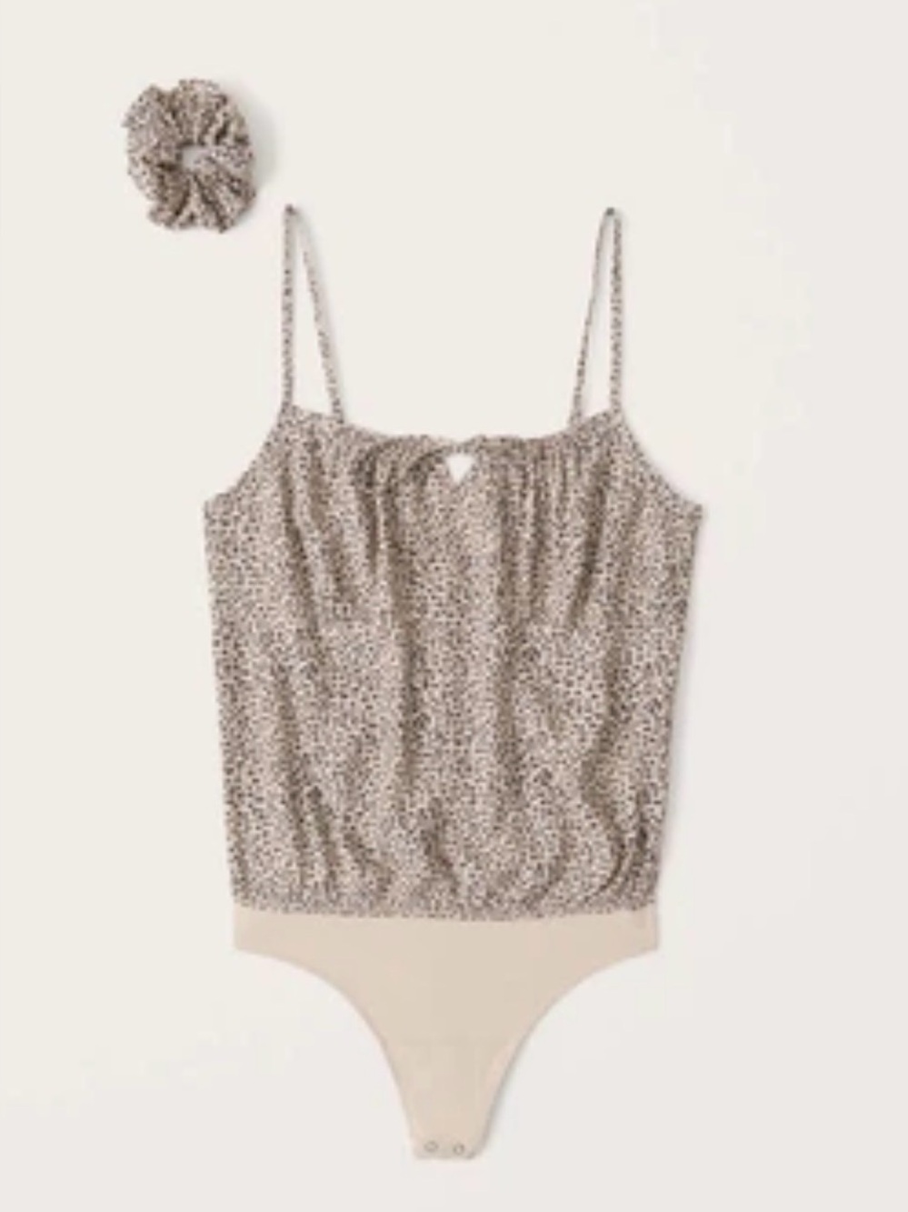 Abercrombie & Fitch Leopard Sleeveless Bodysuit NWT